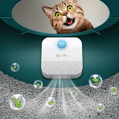 Purificateur Intelligent DownyPaws 4000mAh pour Bac à Litière pour Chat